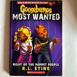 ⭐️ 5/$25 - GOOSEBUMPS - Most Wanted - #8 Night of the Puppet People
